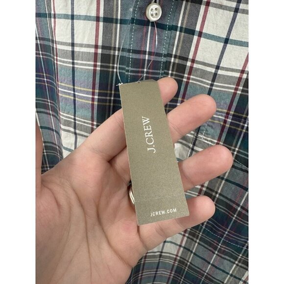 J.Crew Men Large Colorful Classic Fit 100’s 2 Ply Yarn Button Down Shirt Western - Picture 8 of 8